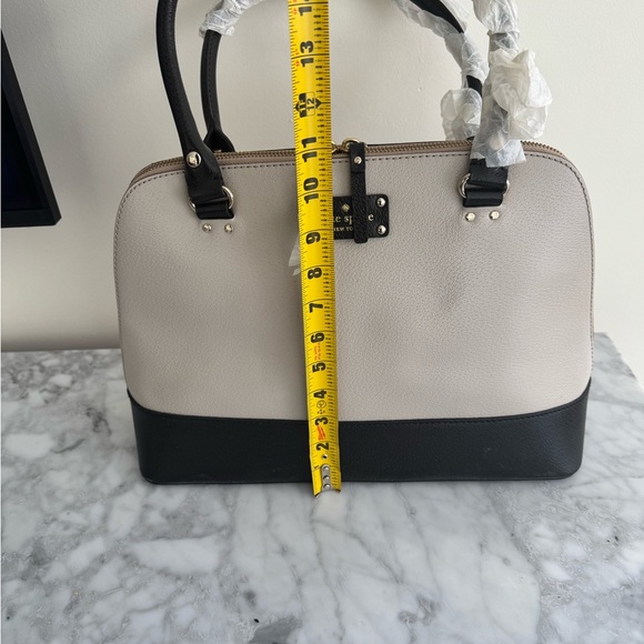 New With Tags! Kate Spade Rachelle Berkeley Lane Satchel - Beige/Black - Picture 9 of 9